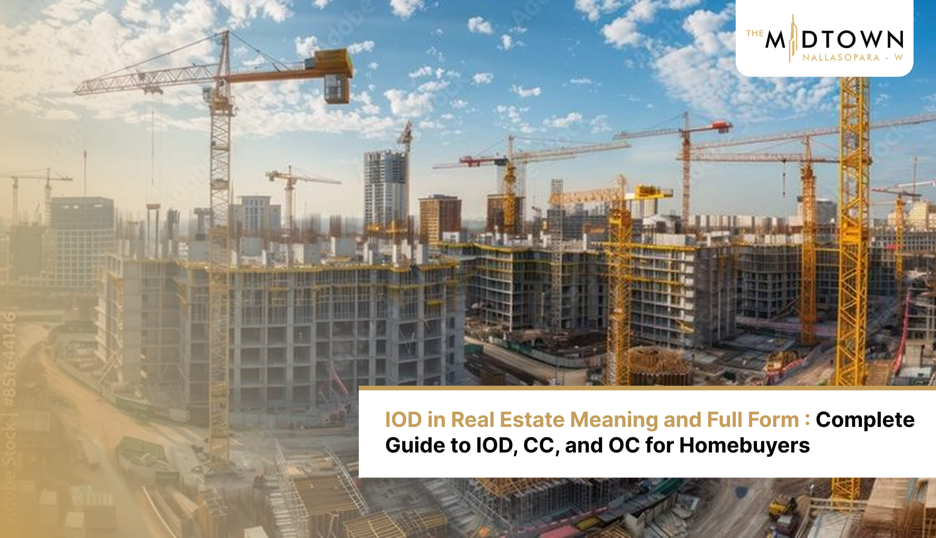 IOD in Real Estate: Meaning, Full Form, CC & OC Guide